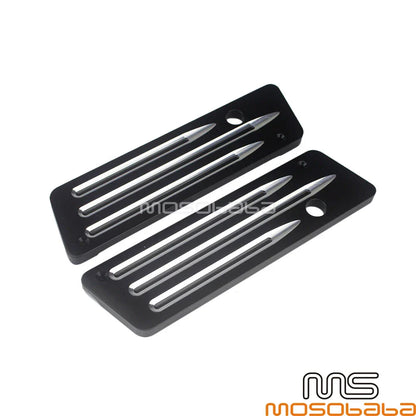 Saddle Bag Lock Latch Covers for Harley Touring Glide (1993-2013)