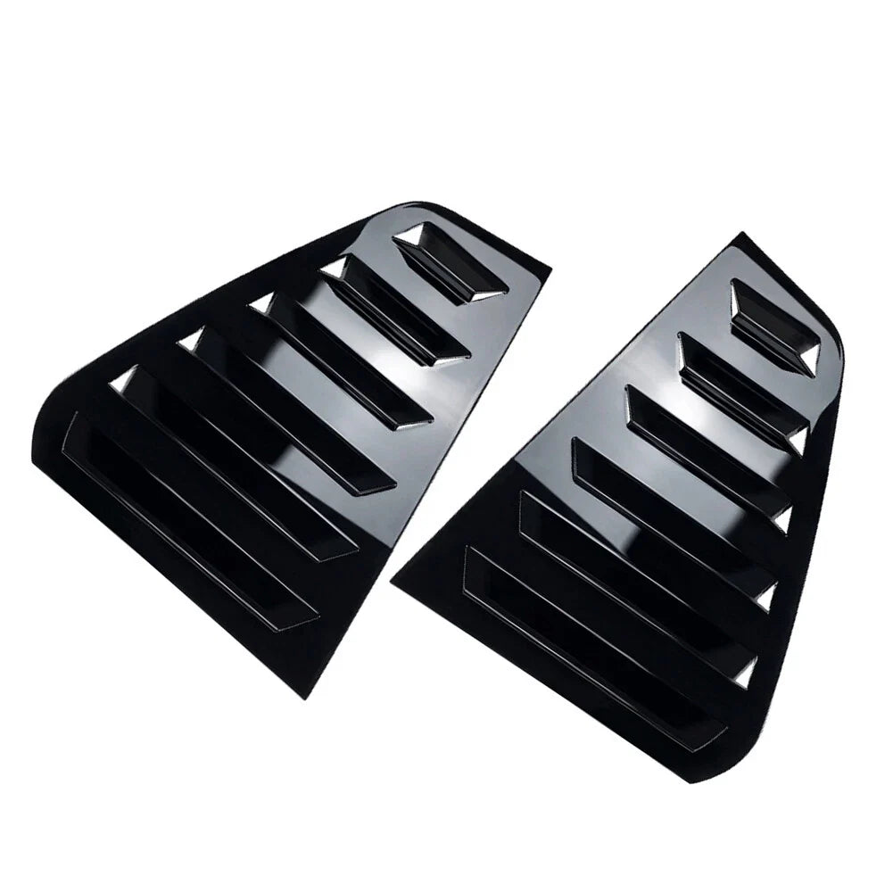 Rear Window Side Vent Shutter Louvers for VW Golf MK7 MK7.5 (2014-2019)