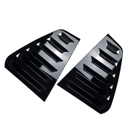 Rear Window Side Vent Shutter Louvers for VW Golf MK7 MK7.5 (2014-2019)