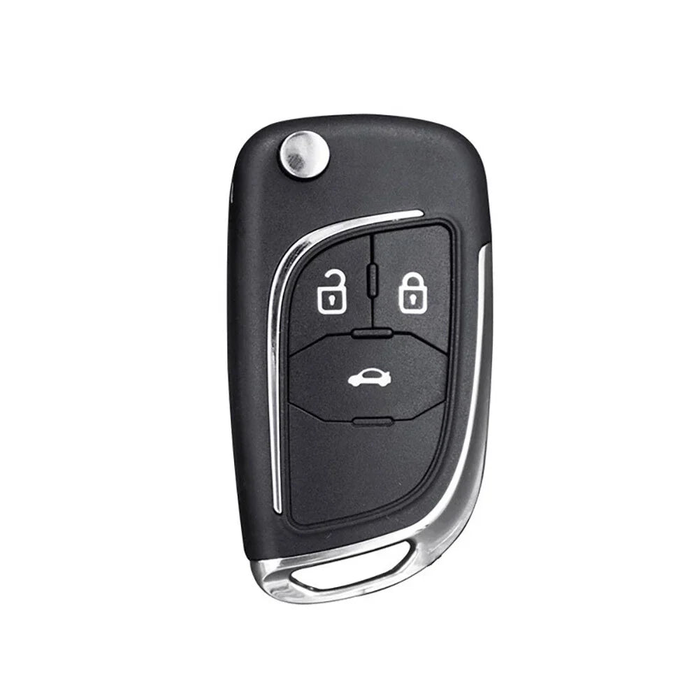 3 Button Remote Key Shell for Chevrolet Cruze, Aveo, Spark, Captiva, Orlando, Camaro (2010-2023)