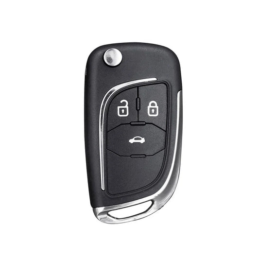3 Button Remote Key Shell for Chevrolet Cruze, Aveo, Spark, Captiva, Orlando, Camaro (2010-2023)