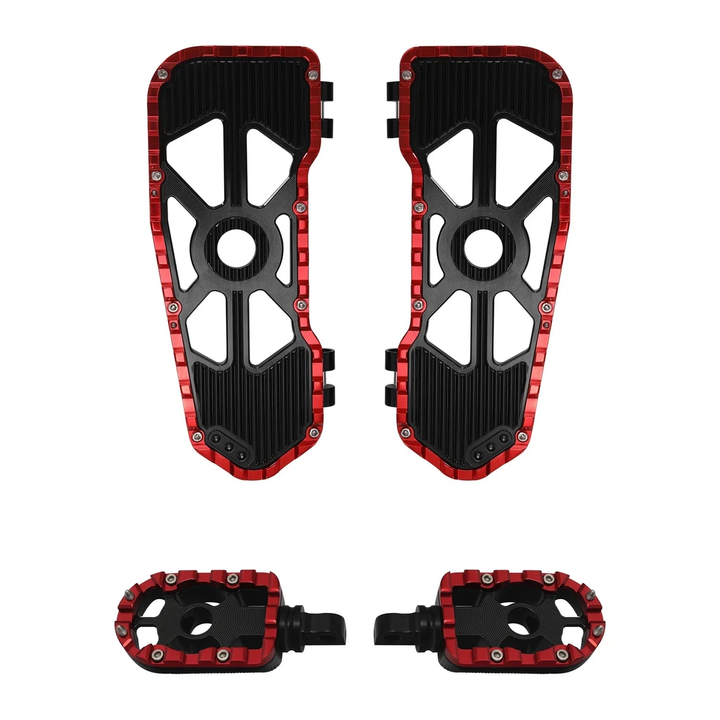 Driver Floorboards & 10mm Footpegs for Harley Touring (2009-2024)