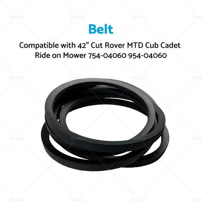 42" Cut Belt for Rover MTD Cub Cadet Ride on Mower