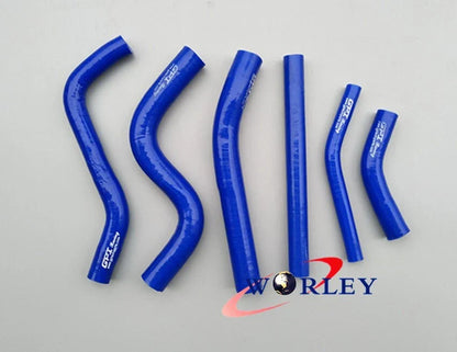 Silicone Radiator Hose Kit for Yamaha YZ250 (1993-1995) - Blue