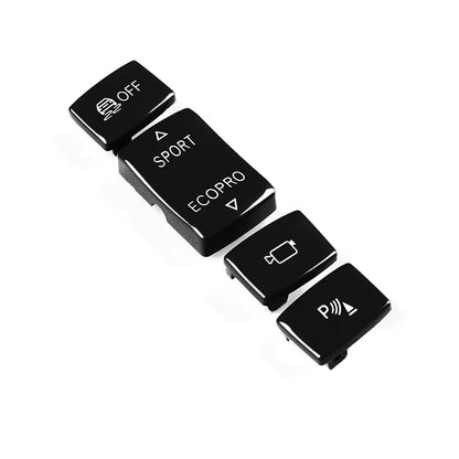 4Pcs Gear Shift Button Covers for BMW 1 2 3 4 Series (F20-F23)