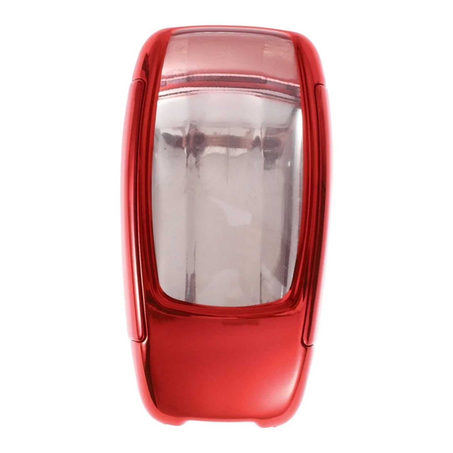 Red TPU Car Key Case for Mercedes Benz E Class (2017) - 3 Buttons