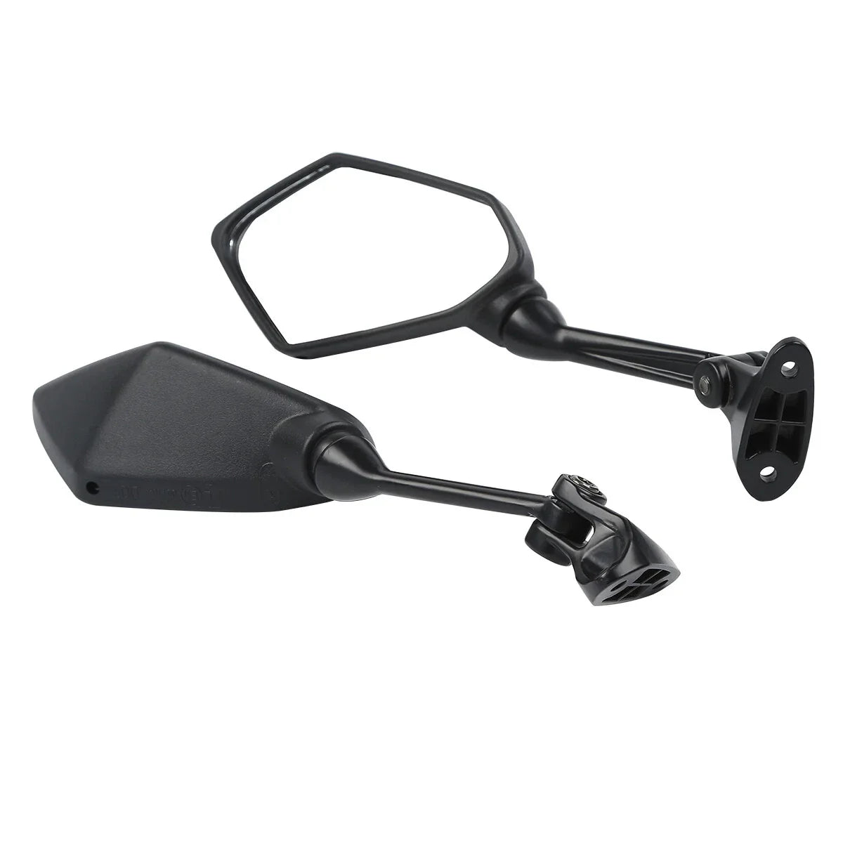 Black Rearview Mirrors for Kawasaki Ninja ZX6R ZX-6R (2009-2012)