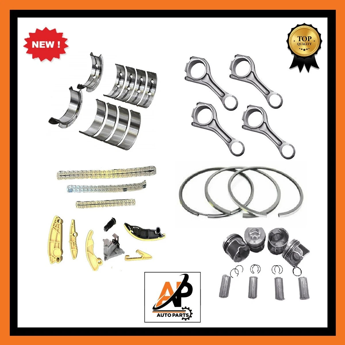 Connecting Rod Rebuild Kit for Land Rover Jaguar 2.0 Diesel 204DTA (2000–2015)