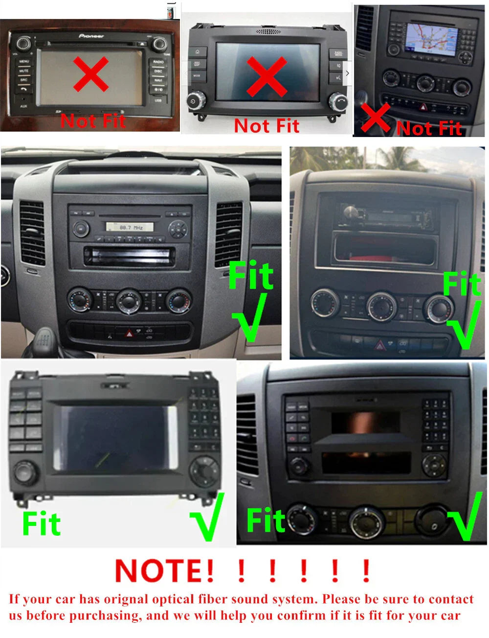 9" Android 12 Stereo Radio GPS Nav for Mercedes Benz Sprinter (2006-2017)