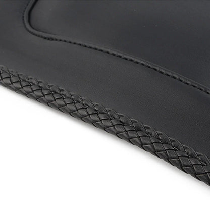 Rear Fender Bib Leather Solo Seat for Harley FLHT Street Road Glide (1997-2021)