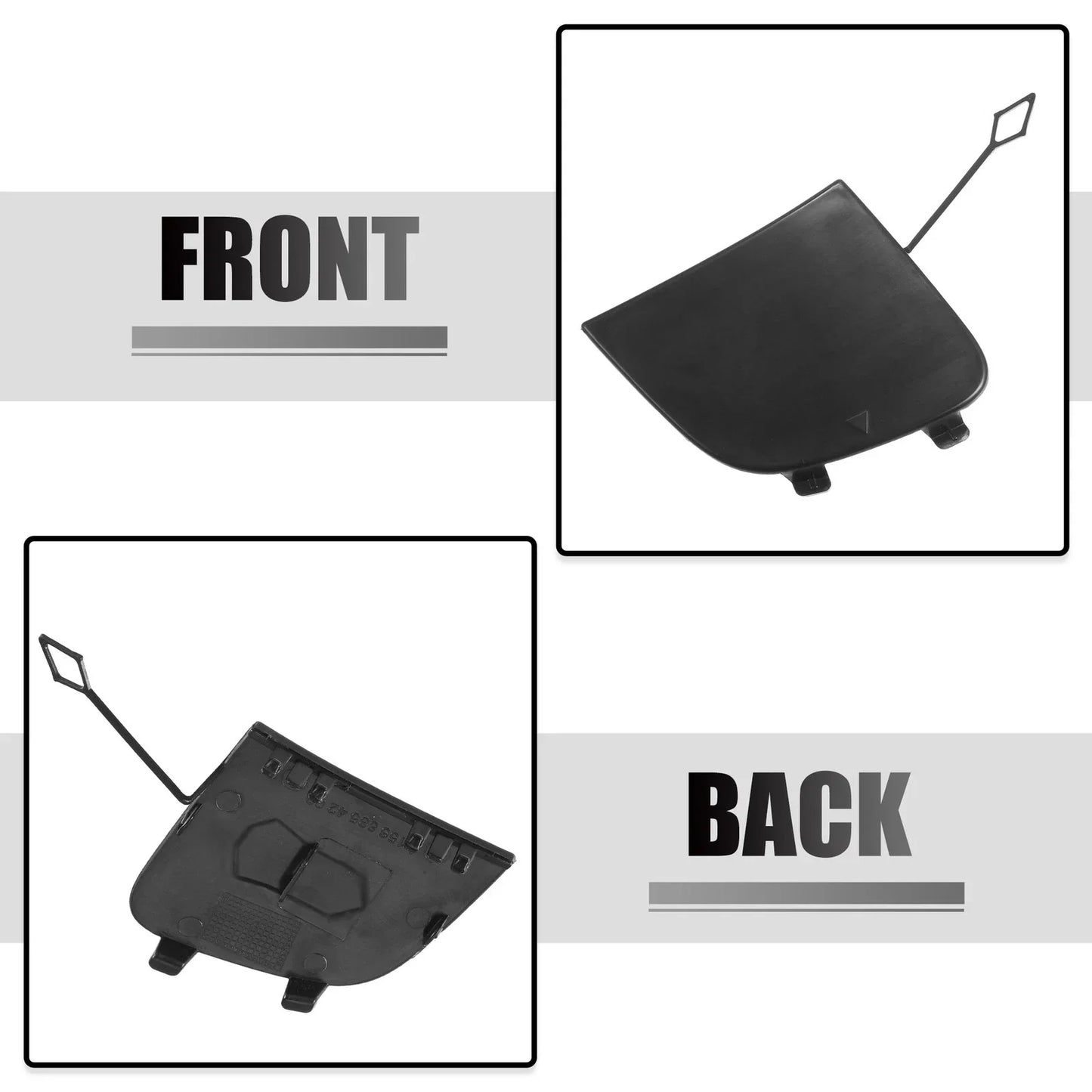 Front Right Tow Hook Cover for Mercedes-Benz GLA (2015-2023)