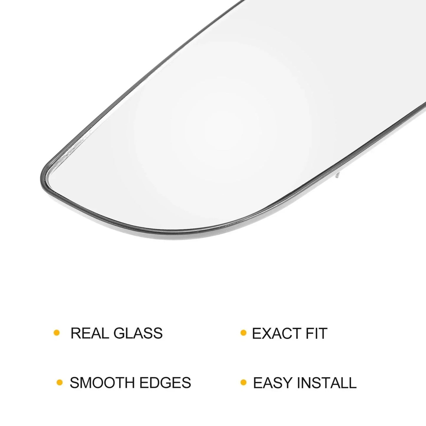 Left Side Mirror Glass w/ Backing for Dodge Ram 1500 2500 3500 4500 5500