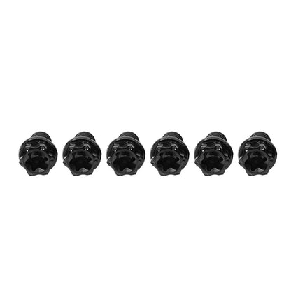 6pcs M10x40mm Titanium Torx Head Flange Screws for Motorcycle Bike