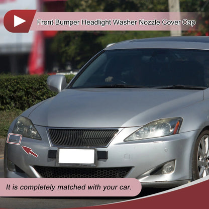 Front Right Washer Nozzle Cover for Lexus IS250 (2009-2010) - Black 1 x Cap