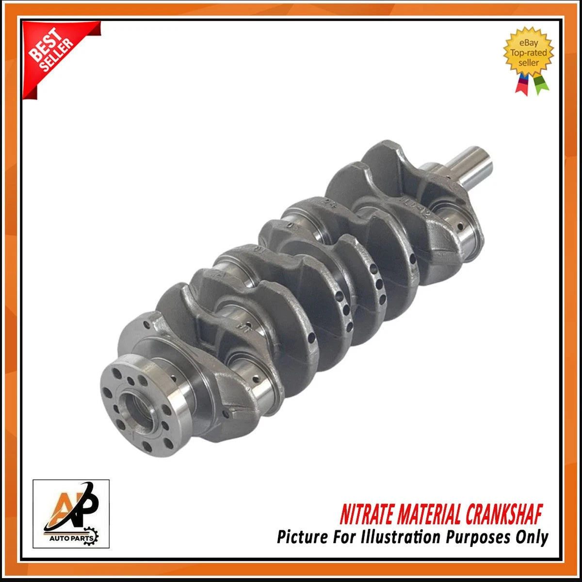 Crankshaft Replacement for Mitsubishi L200 Pajero Sport 2.4 Diesel () (2000–2019)