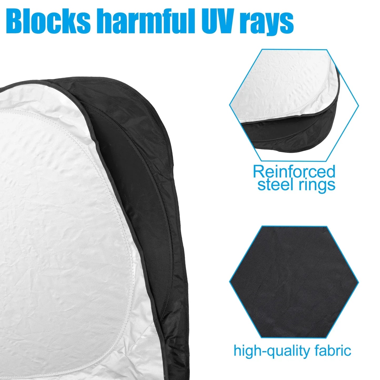 Foldable Windshield Sun Shade 148x88cm for Lexus RX (2016-2022)
