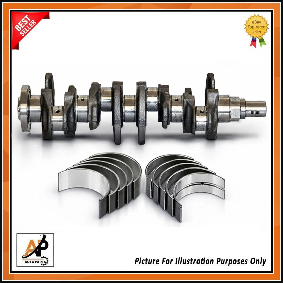 Crankshaft With Bearings Replacement Kit for Citroen Opel DS 1.5 BlueHDI (2012–2019)