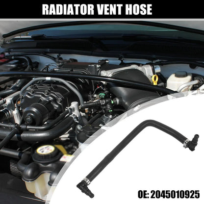 Radiator Vent Hose for Mercedes-Benz C250 2012-2015 Rubber Replacement
