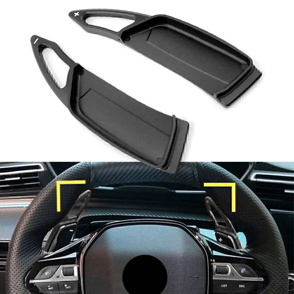 Steering Wheel Paddle Shifter Extensions for Peugeot 508 3008 5008 (2008)