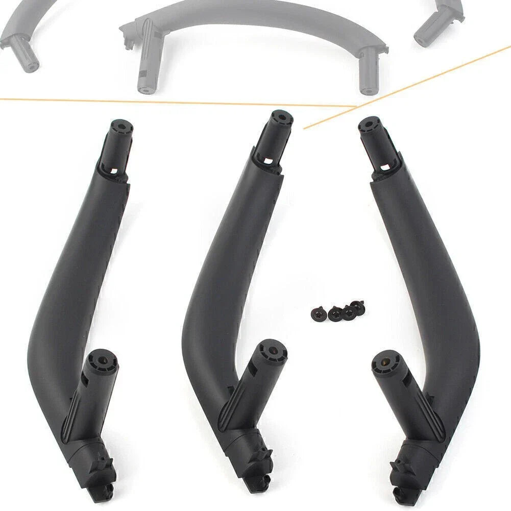 Black Interior Door Pull Handle Trim Cover for BMW X5 X6 F15 F16 (2014-2020)