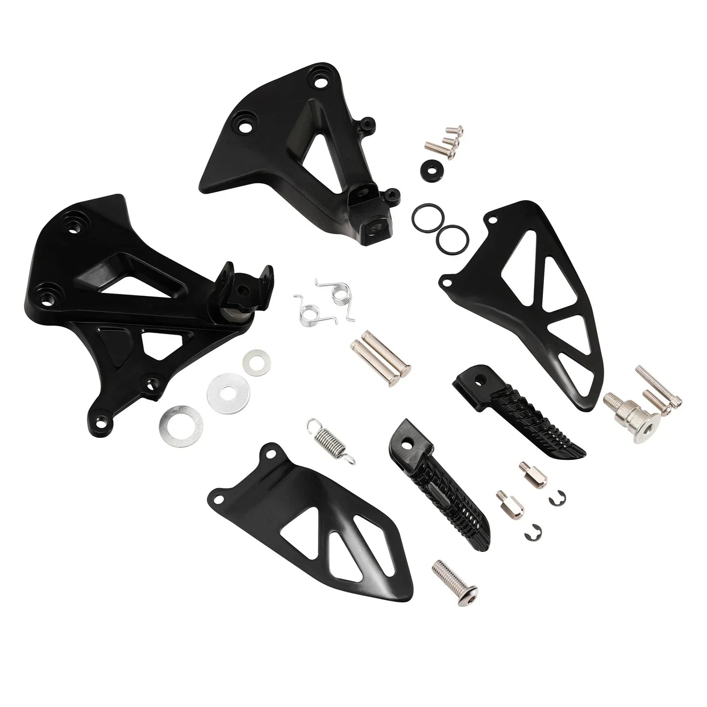 Footpegs Footrests Bracket Front Rider Driver for Suzuki GSXR1000 (2017 - 2025)