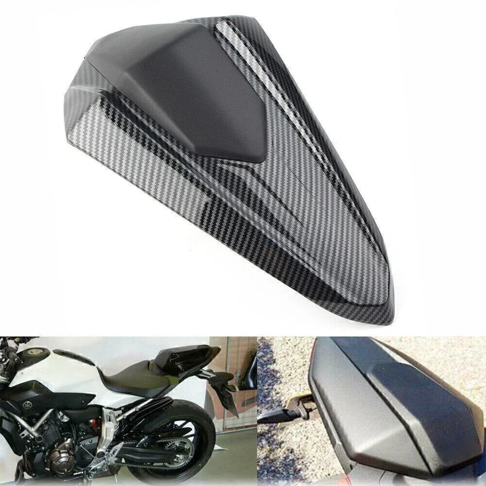 Rear Pillion Passenger Fairing Cowl for Kawasaki Z125 Ninja 18-20 Carbon