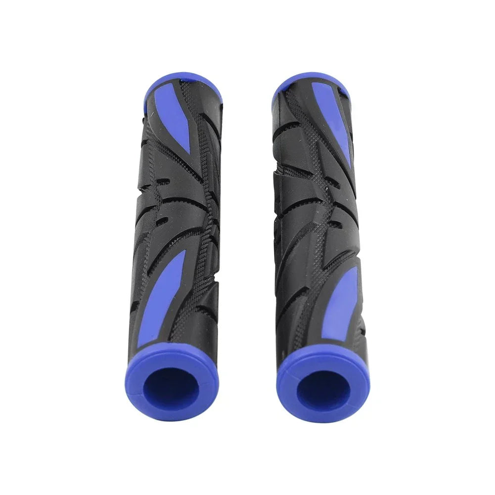 Universal Blue Brake Clutch Handle Bar Grips for Motorcycles