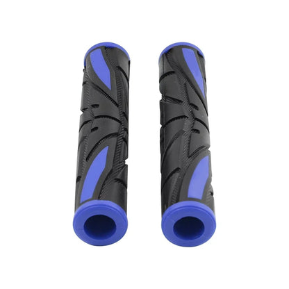 Universal Blue Brake Clutch Handle Bar Grips for Motorcycles