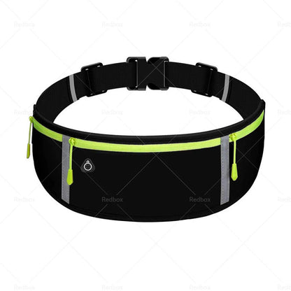 Waterproof Bum Bag with Reflective Strip for Hiking & Running