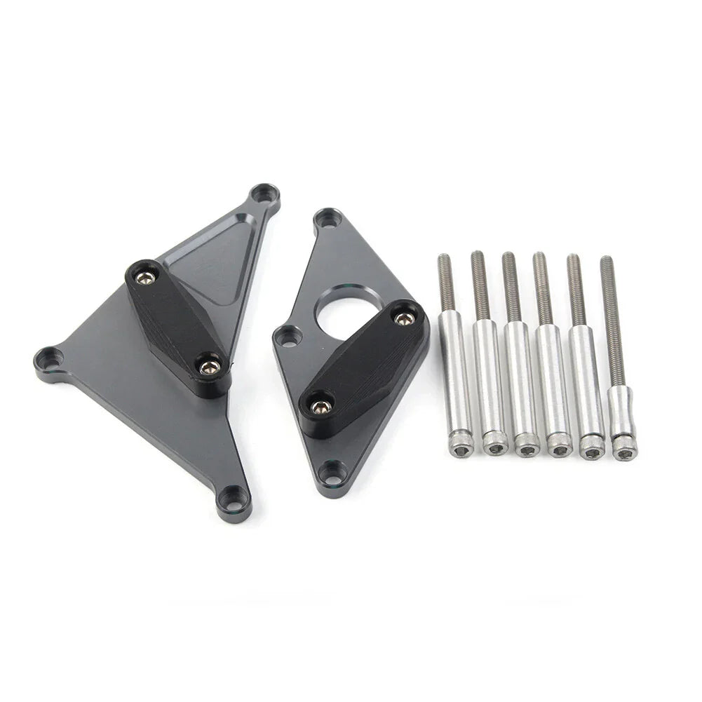 Titanium Engine Case Slider Protector Cover for SUZUKI SV650 (2016-2018)