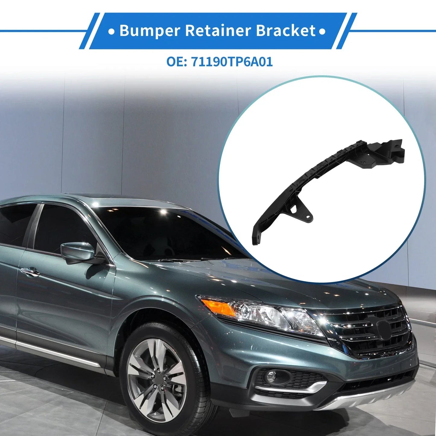 Front Left Bumper Retainer Bracket for Honda Accord (2018-2023)