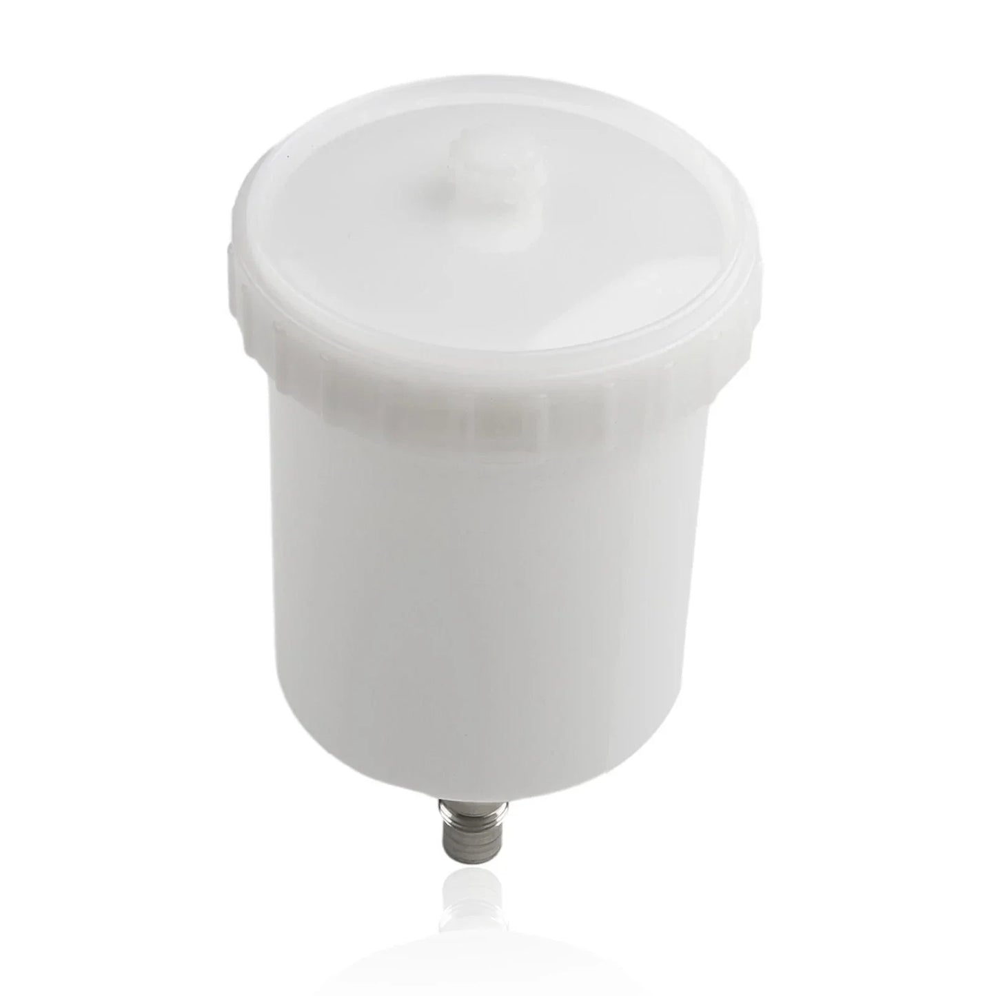 Paint Cup HVLP White Plastic for Sata Sprayer Jet Connector