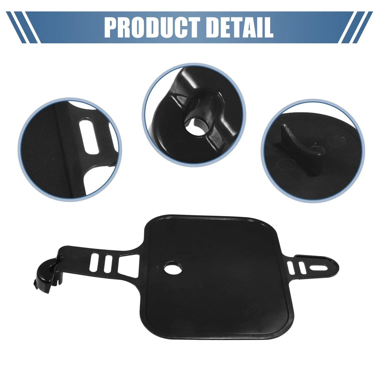 Motorcycle Number Plate Replacement Black for Honda XR CRF XR50 CRF50 (2000-2023)