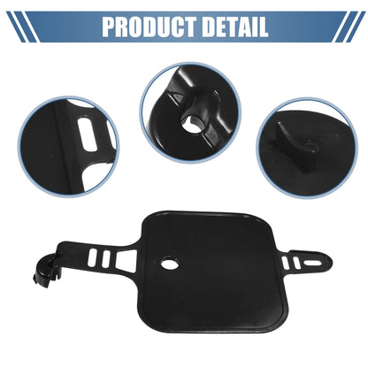 Motorcycle Number Plate Replacement Black for Honda XR CRF XR50 CRF50 (2000-2023)