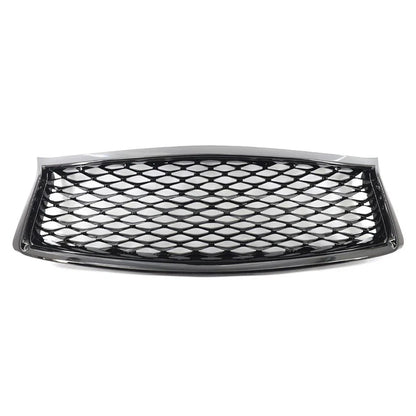 Honeycomb Front Bumper Upper Mesh Grille Black for Infiniti Q50 (2018-2023)