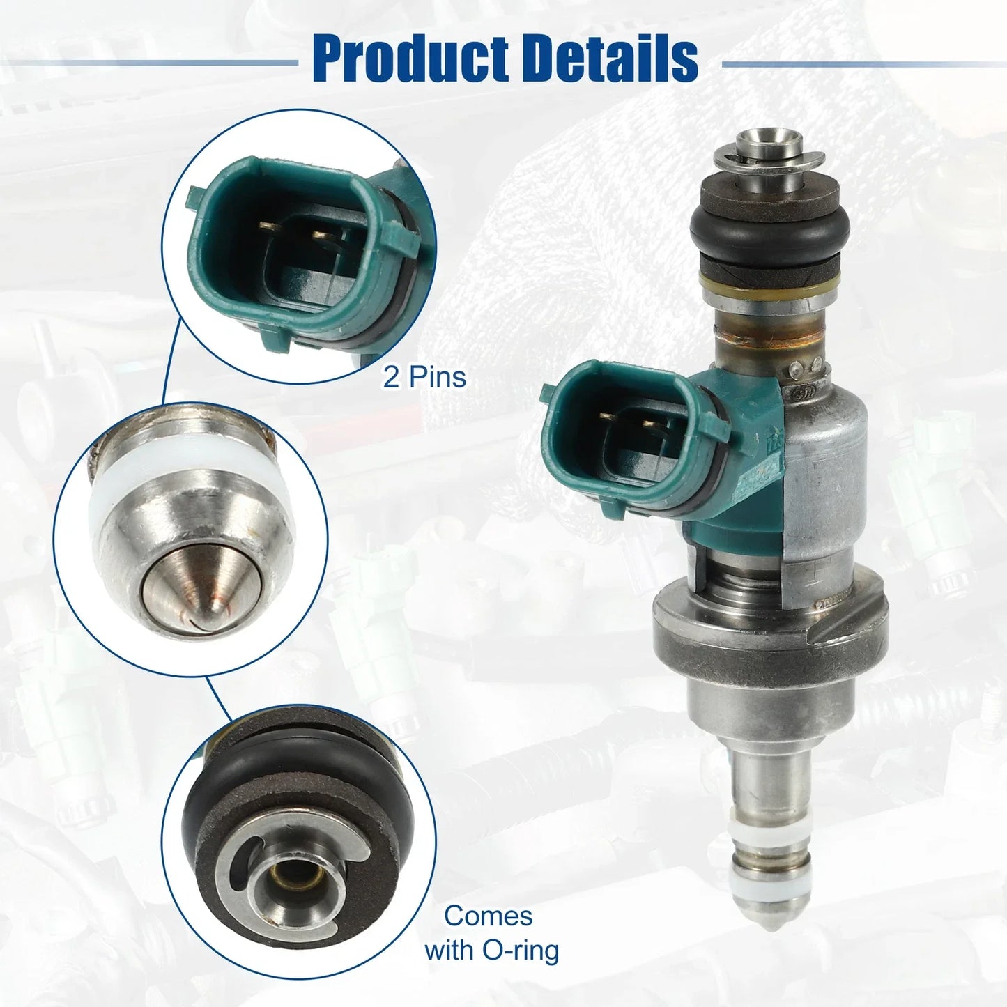 4 x Fuel Injector Nozzles for Lexus IS250 2.5L (2005-2013)