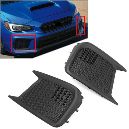 Honeycomb Front Bumper Fog Light Grille for Subaru WRX STI (2018-2021)