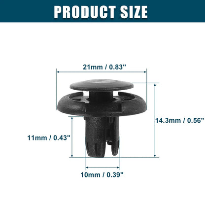 Fender Liner Clips 100 x Replacement for Honda Accord (2003-2007)