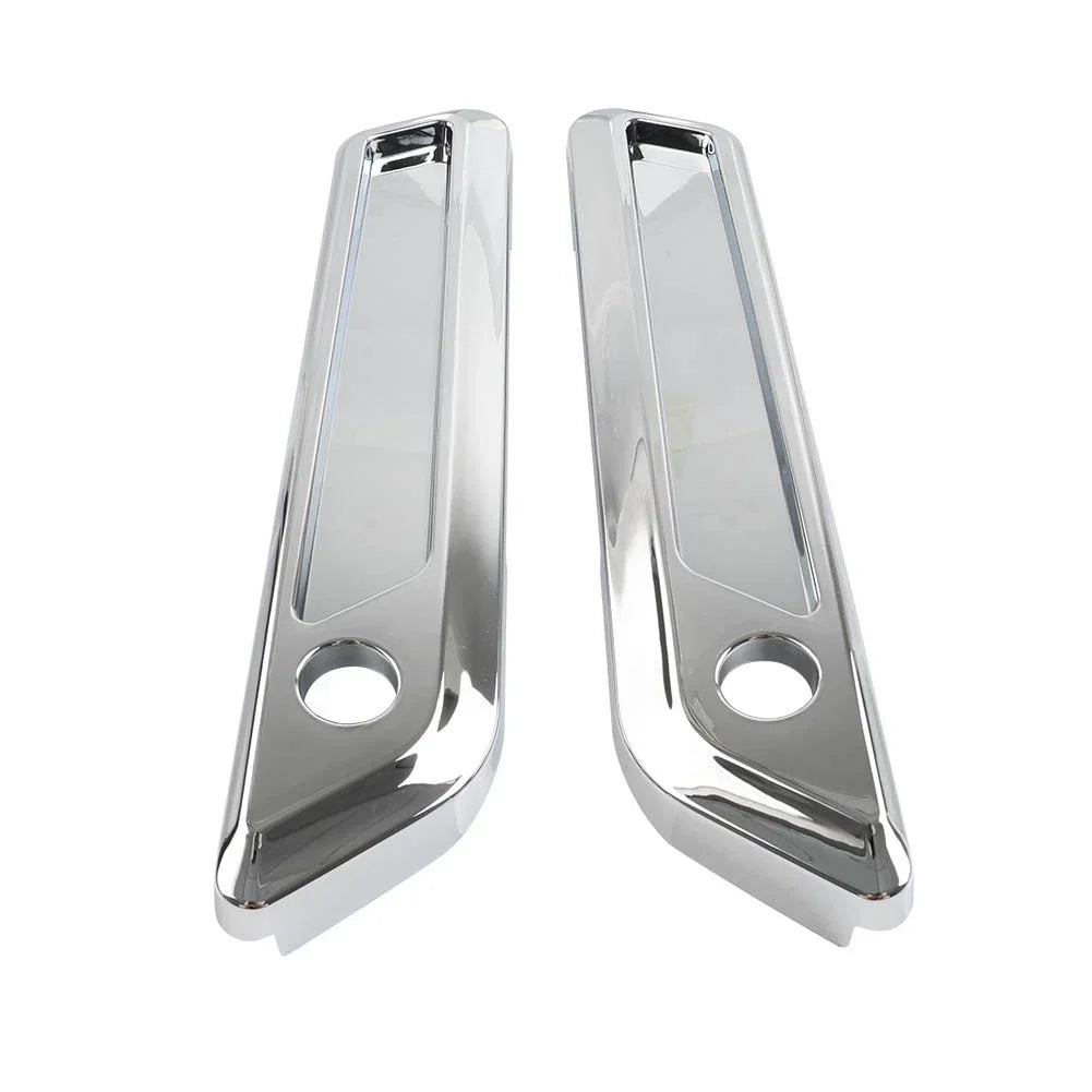 Saddle Bag Hinge Latch Cover Chrome for Harley Touring Electra Glide (2014-2023)