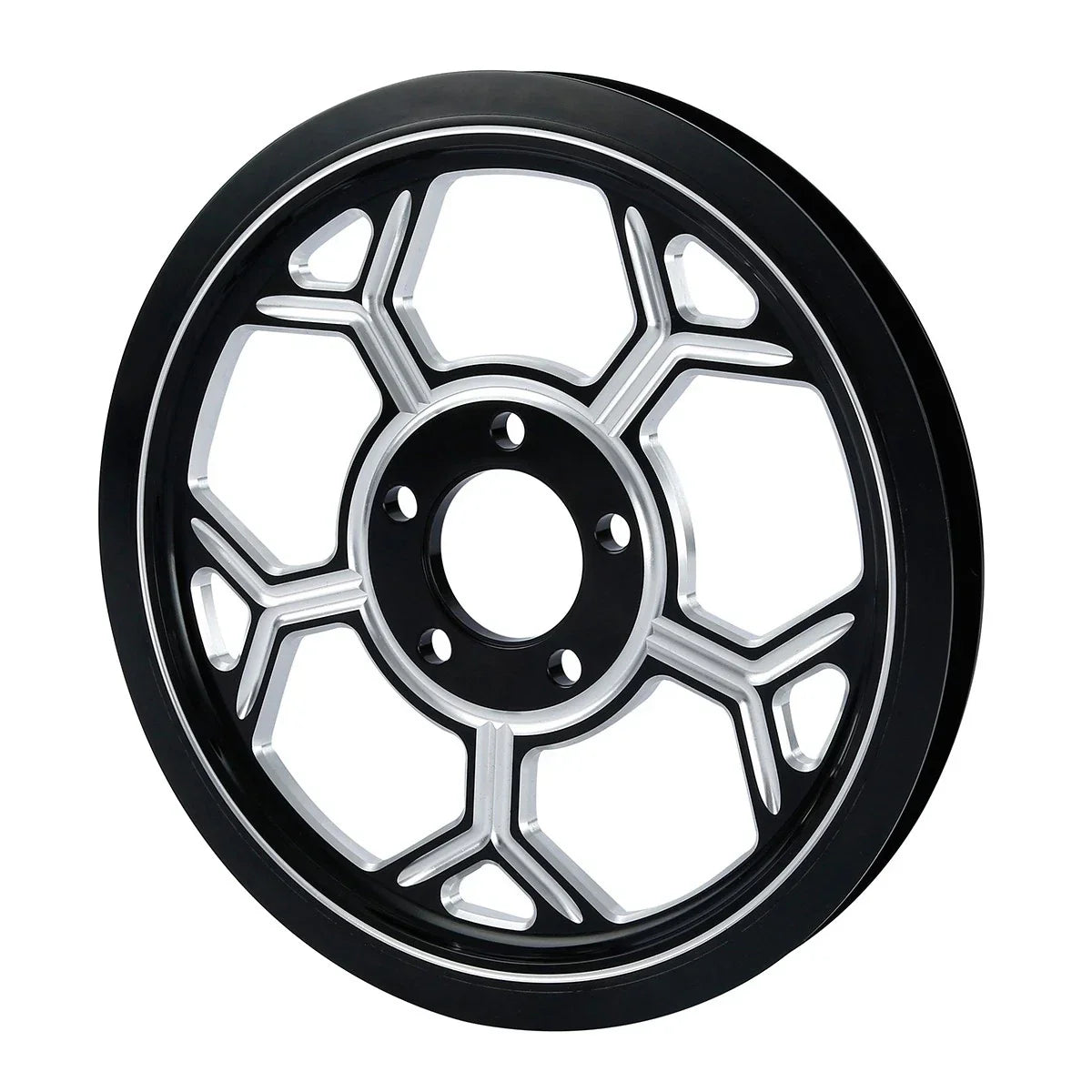 Rear Wheel Belt Pulley Sprocket for Harley Touring Road Electra Glide (97-08)