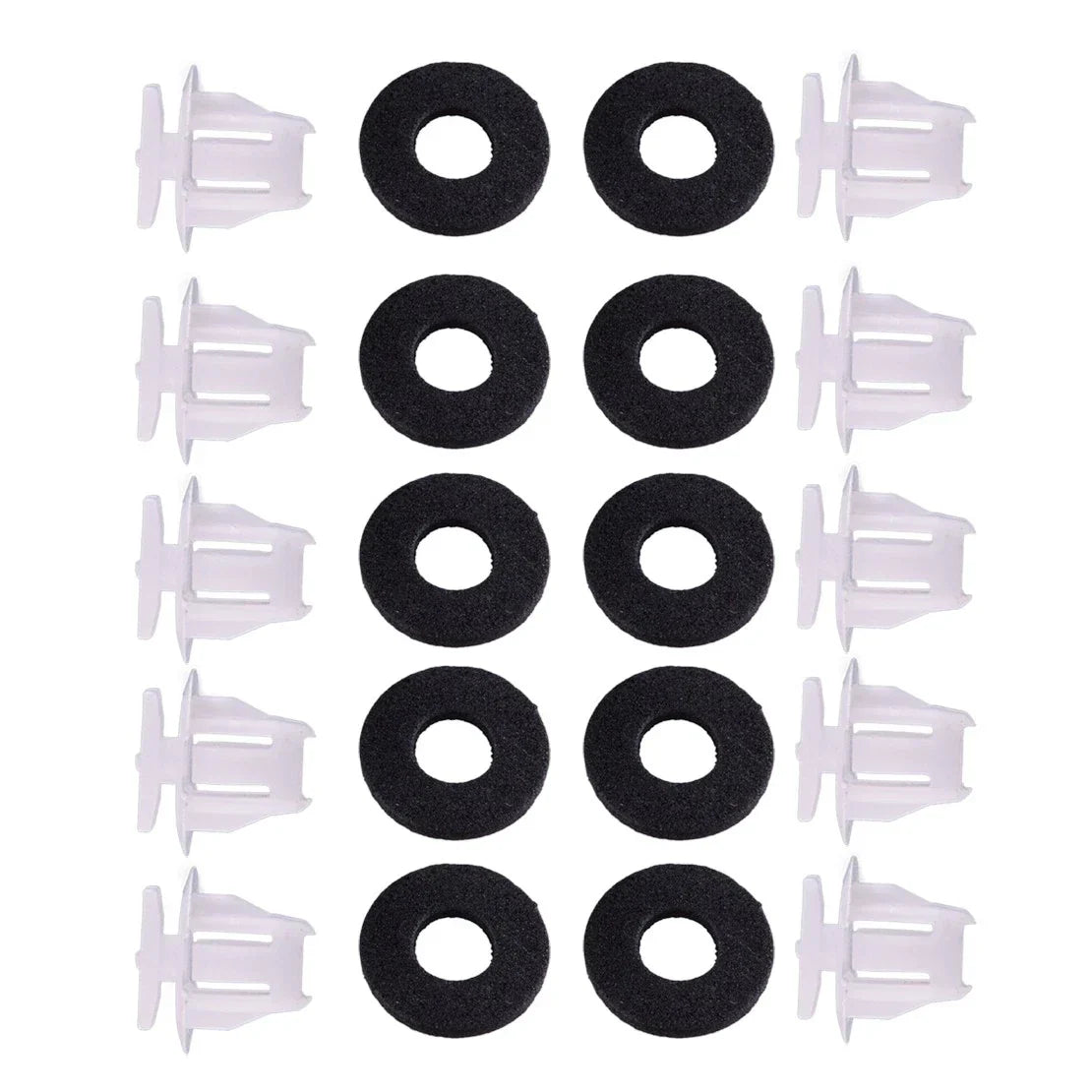 50 x Fender Clamp Wheel Arch Mounting Clips for Nissan