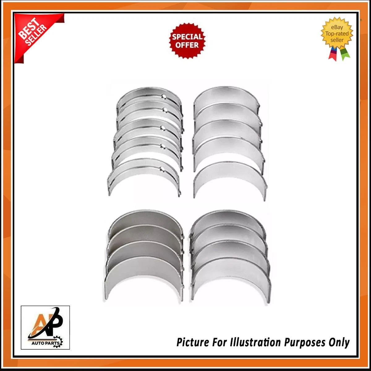 Crankshaft for Land Rover Discovery 2.0D Diesel Engine Rebuild (204DTD)