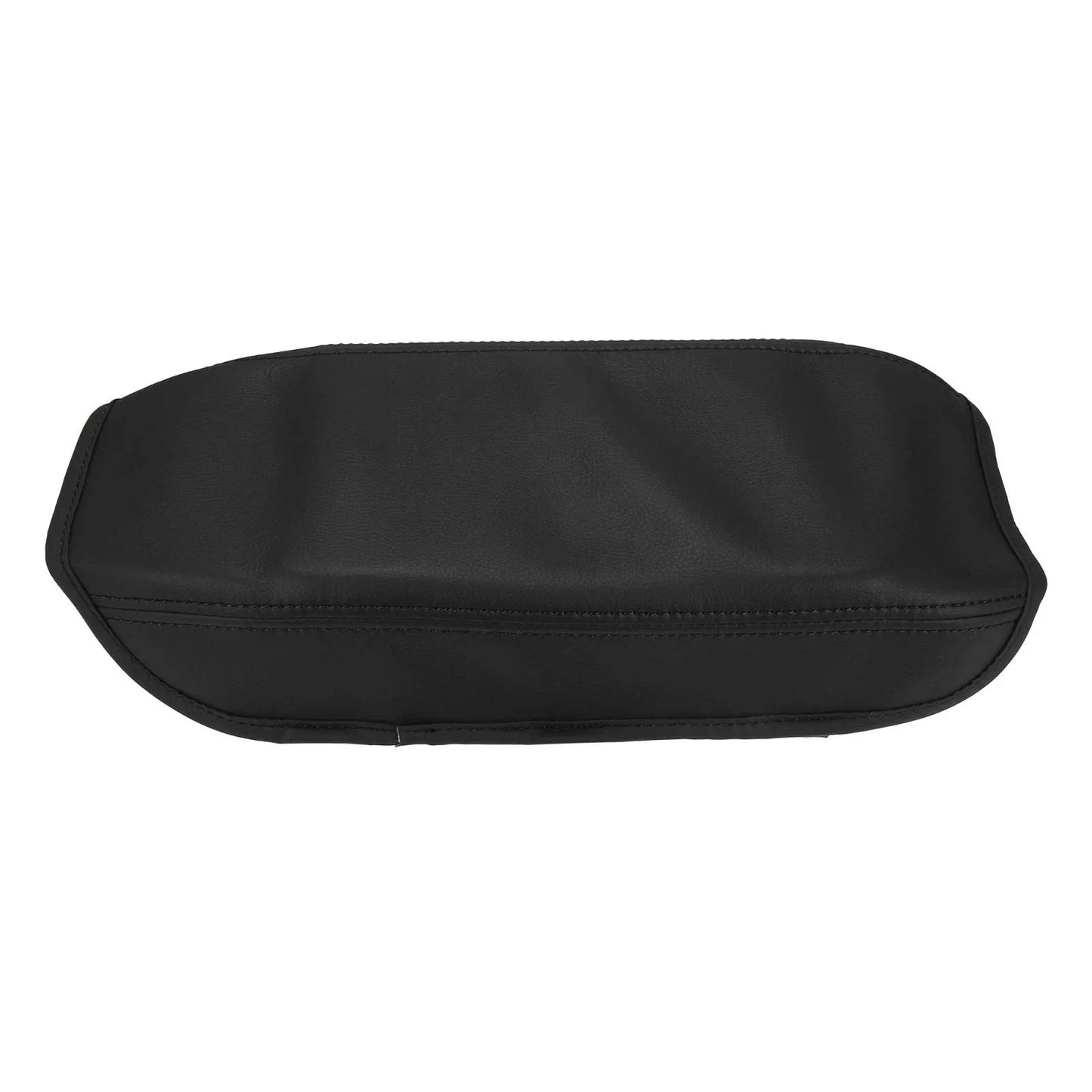 Black Microfiber Leather Armrest Protector Cover for Honda Civic (2016-2023)