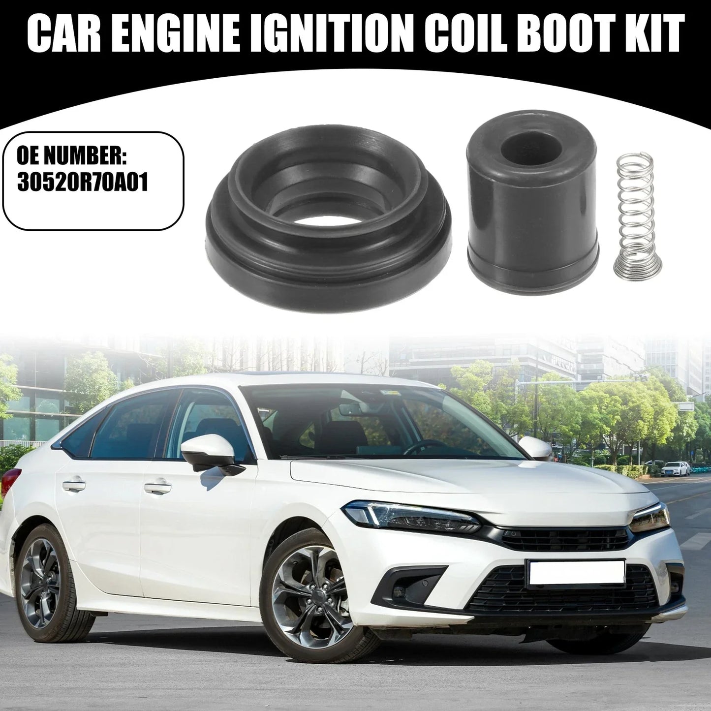 Ignition Coil Boot Kit for Honda Pilot 2003-2014 (2 x Boots)