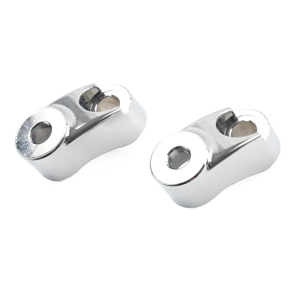 39MM 49MM Front Turn Signal Mount Bracket Relocation for Harley Dyna FXR (2006-2017)