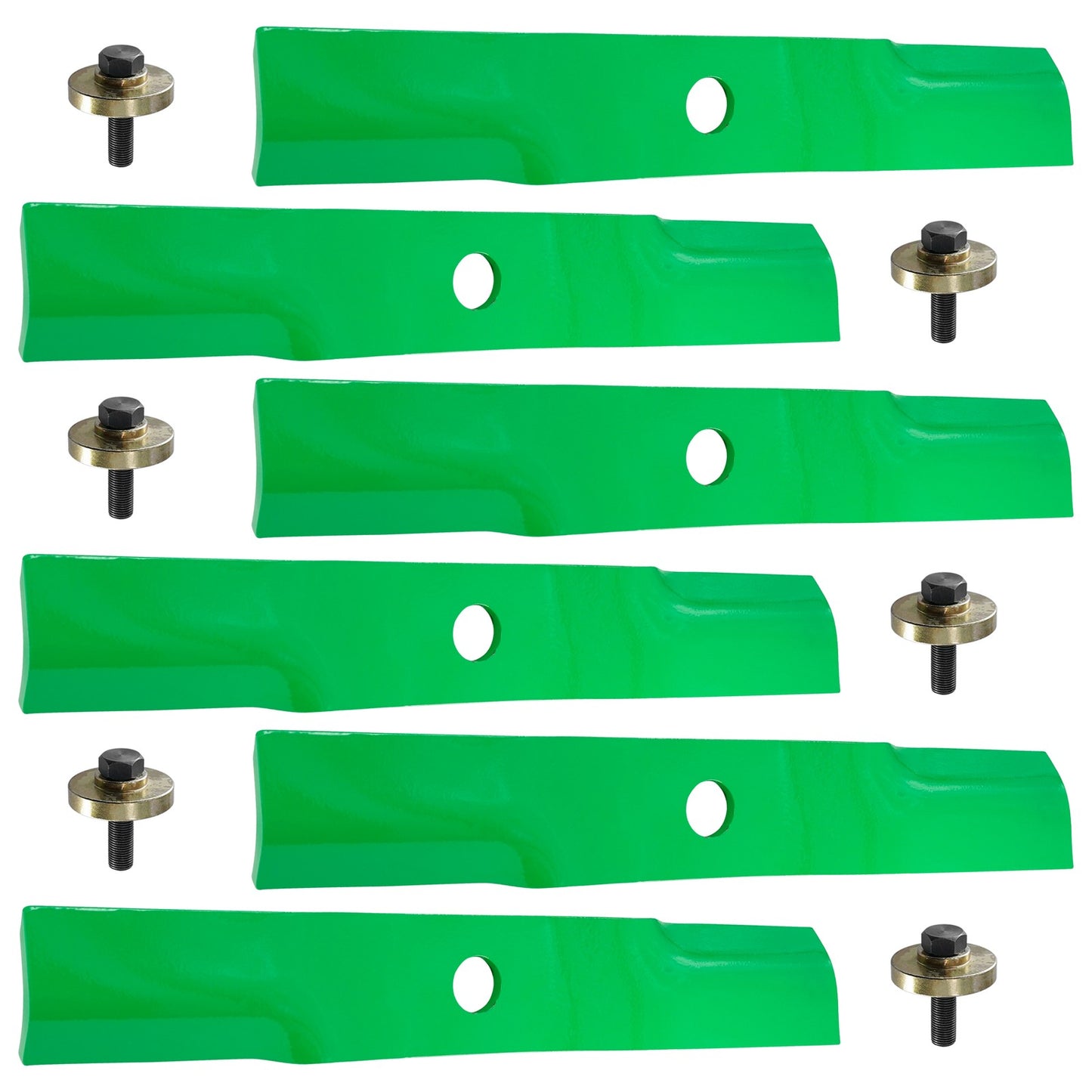 CCW Blades Left Thread Bolt with Washer for Land Pride AFM4011 (2008–2013)