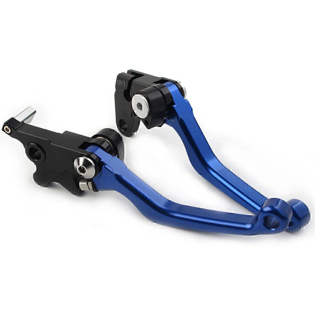 Pivot Clutch Brake Levers  Blue for Suzuki DRZ400S DRZ400SM DRZ400E (00-22)
