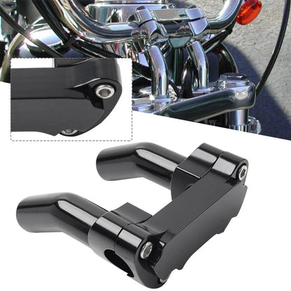4" Tall Pullback Handlebar Riser 1" Clamp for Harley Road Glide (2009-2023)