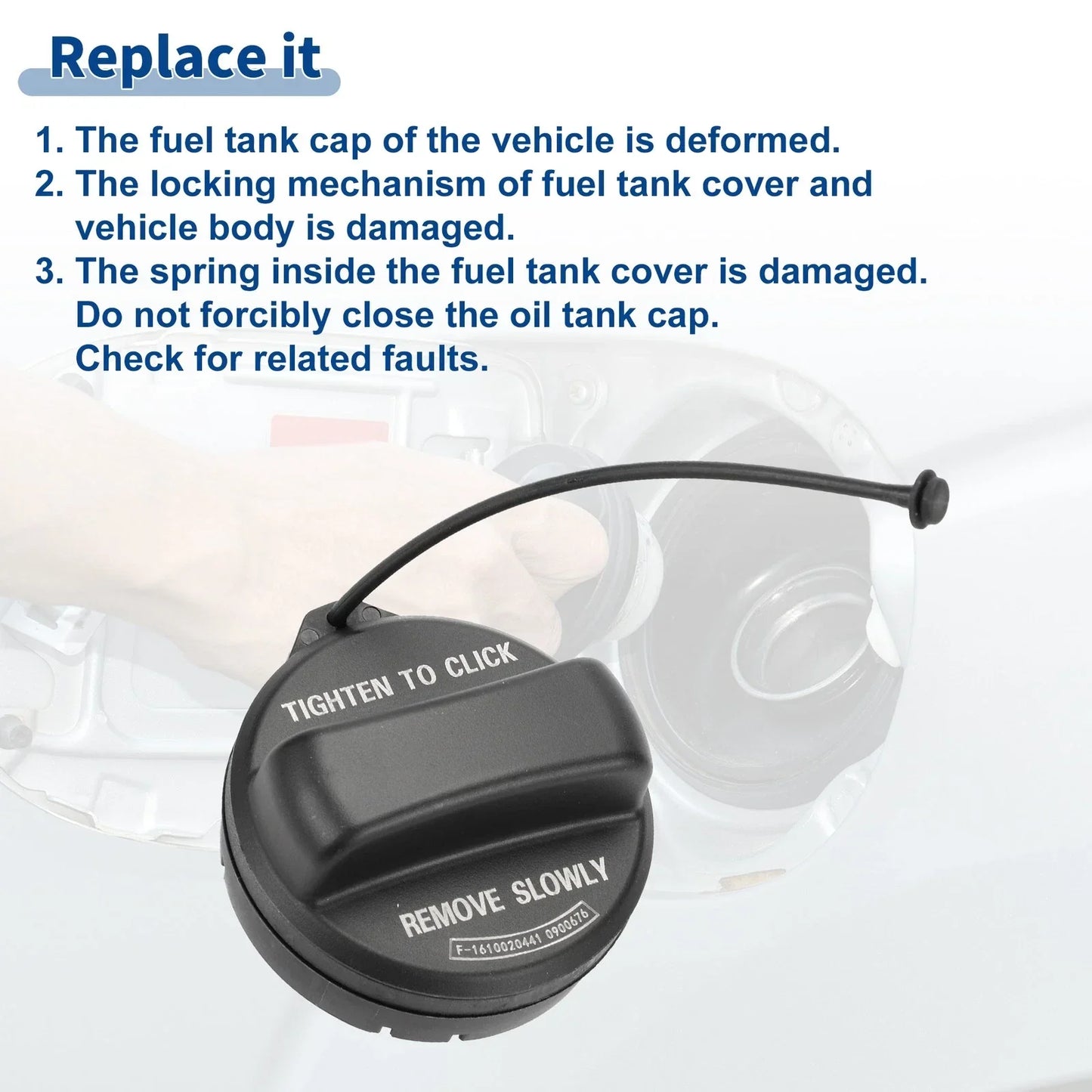 Gas Cap Cover for Honda Accord (2008-2017)