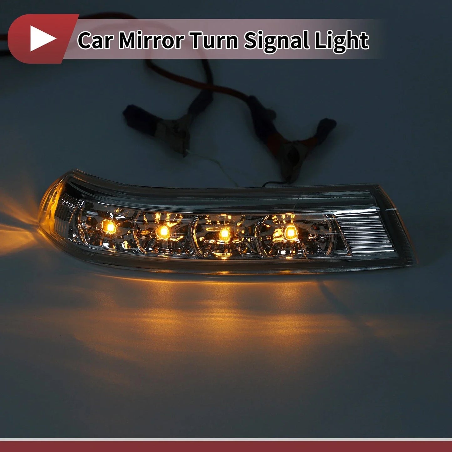 Left Mirror Turn Signal Light for Hyundai Santa Fe (2013-2018)